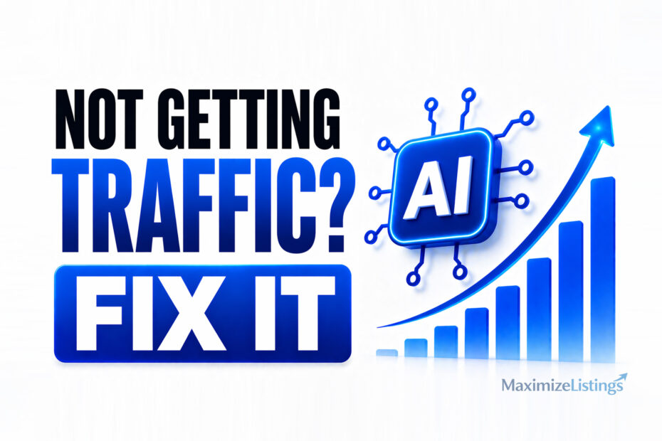 AI writing tools for listings that help improve traffic, visibility, and listing performance