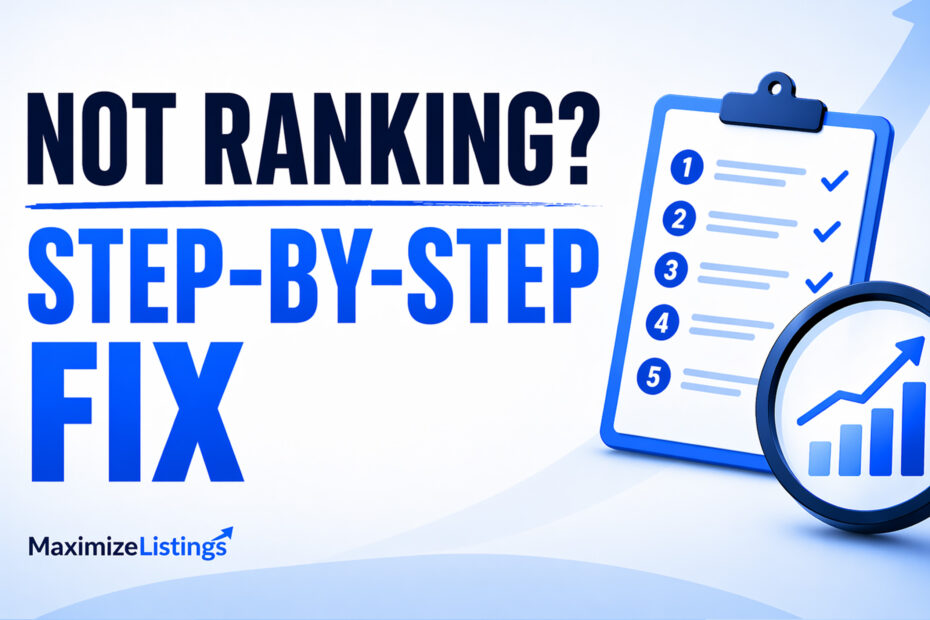 listing seo step-by-step fix for better rankings